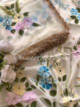 Floral Fantasy Hand Painted Suit
