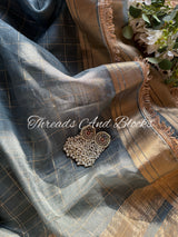 Tissue Banarasi Kiran Border Saree
