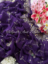 Rajwada Peacock Border Jaal Saree
