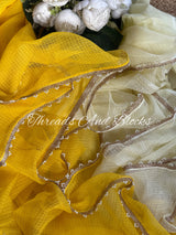 Kota Doriya Saree with Pearl Border