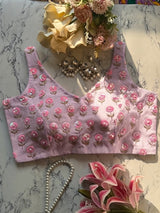 Lilac Petunia Blouse