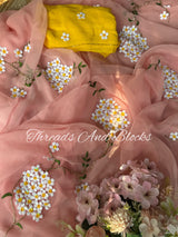 Heaven's Garden Chiffon Saree