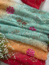 Summer Cocktail Sequin Overload Saree