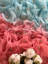 Summer Sorbet Pearl Buti Saree
