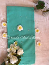 Plain Chiffon Saree
