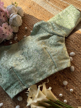 Mint Banarasi Blouse