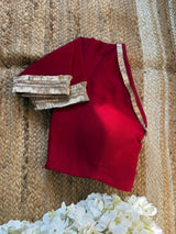 Red Fringe Kiran Blouse