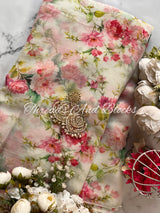 Spring Melody Chiffon Saree