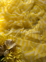 Bagh-e-Leher Chiffon Leheriya Saree