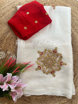 Falak Zardosi Gota Buta Saree