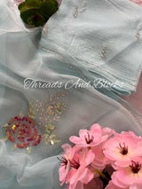 Sequins Rose Saree