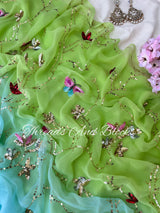 Enchanted Valley Jaal Saree