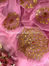Noor Gotapatti Saree - Pink