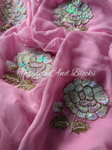 SAHIBO Chiffon Saree