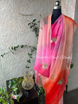 The Pink Sunset Saree