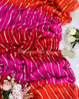 Georgette Festive Shaded Saree