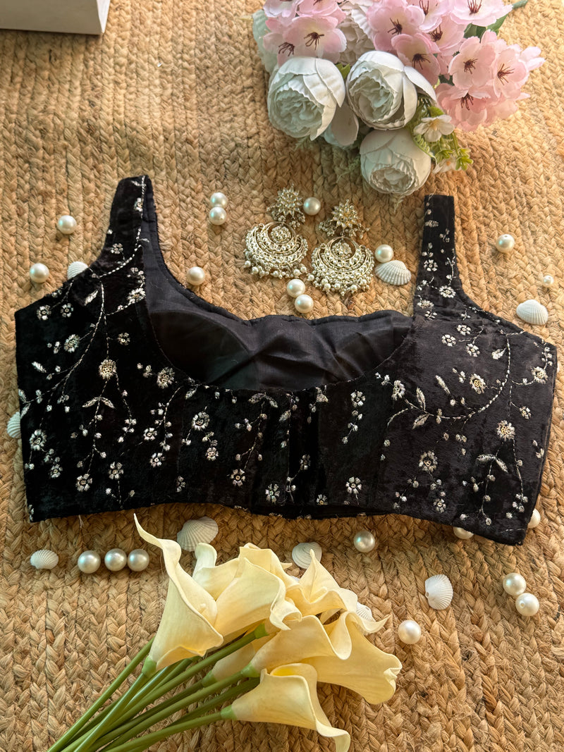 Victoria Velvet Blouse