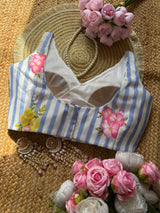 Lavender Oxford Blouse