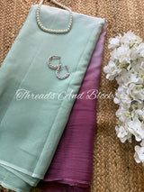 Shaded Chinnon Sarees