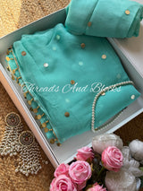 CHAMKI Chiffon Saree