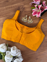 Yellow Gota Sitara Blouse