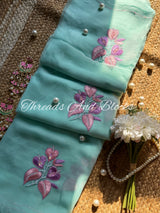 String of Hearts Chiffon Saree