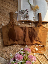 Brown Classic Blouse