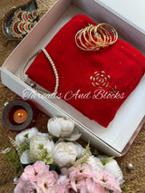 Gulaab Mukaish Chiffon Saree