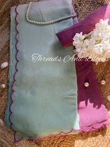 Chinnon Cutwork Border Sarees