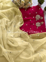 Jhilmil Chiffon Saree