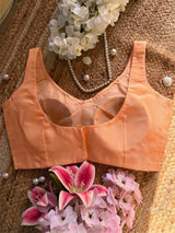 Peach Petunia Blouse