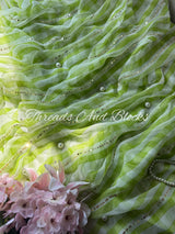 Leheriya Sitara Chiffon Saree