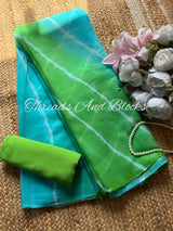 Monsoon Muse Leheriya Saree