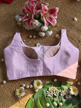 Lilac Dahlia Blouse