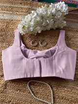 Lilac Pearl Stack Blouse