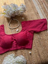 Oxblood Blouse