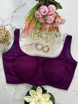 Purple Classic Blouse