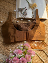 Brown Classic Blouse
