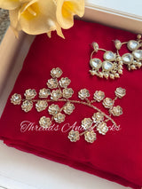 Sweet Pea Floral Buta Saree