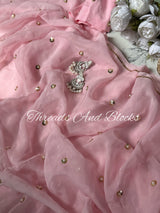 Jhilmil Organza Saree
