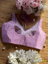 Lilac  Petunia Blouse