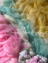 RANGMAHAL Bandhani Chiffon Saree