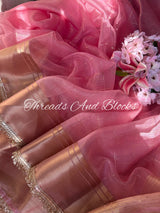 Tissue Banarasi Kiran Border Saree