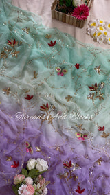 Enchanted Valley Jaal Saree