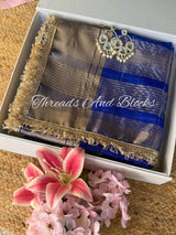 Tissue Banarasi Kiran Border Saree