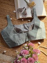 Grey Classic Blouse