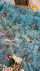 Enchanted Valley Jaal Saree