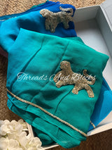 Goddess Of Forest Chiffon Saree