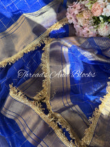 Tissue Banarasi Kiran Border Saree