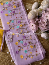 Slice of Paradise Chiffon Saree